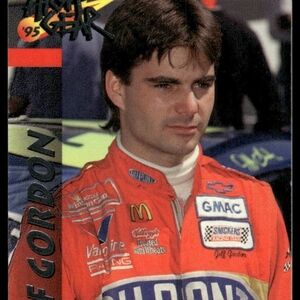 Vintage racing jacket featuring Jeff Gordon. .1995 #6  High GEAR WHEELS In CASE